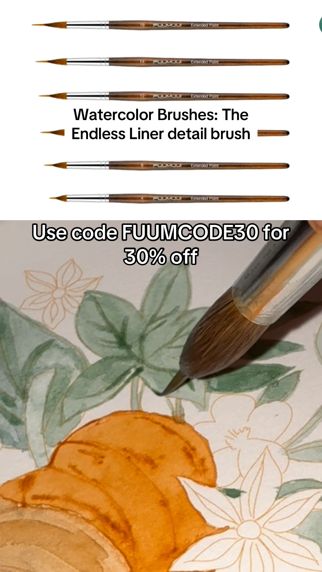 Watercolor brushes and paper are the one thing a watercooor or gouache artist can never ever have enough of. Watercolor liner brushes that have a needle point that hold so much water and pigment you aren’t constantly pausing to dip. You will love these! Use code FUUMCODE30 for my discount code!

#LTKCyberWeek #LTKHoliday #LTKGiftGuide