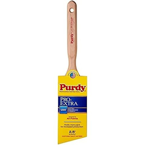 2-1/2" Purdy 144153325 XL Cub Angled Sash Paint Brush, Tynex Orel | Amazon (US)