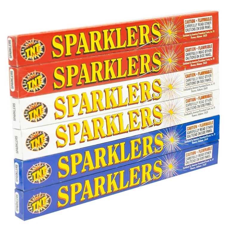 Sparklers, TNT Fireworks, Gold Sparklers | Walmart (US)
