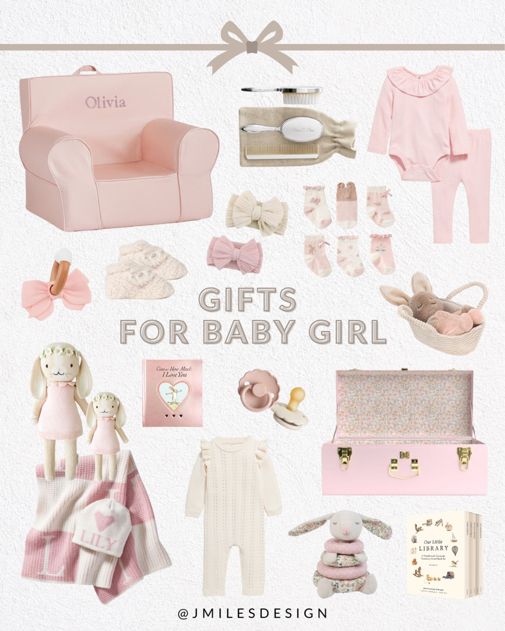 💗 Spoil the littlest lady in your life with these precious gift ideas! From personalized keepsakes to cozy essentials, this baby girl gift guide is full of thoughtful treasures. Tap to shop and make her first holiday extra special! ✨ #LTKGiftGuide #GiftsForBaby #HolidayInspo

#LTKHoliday #LTKGiftGuide #LTKBaby