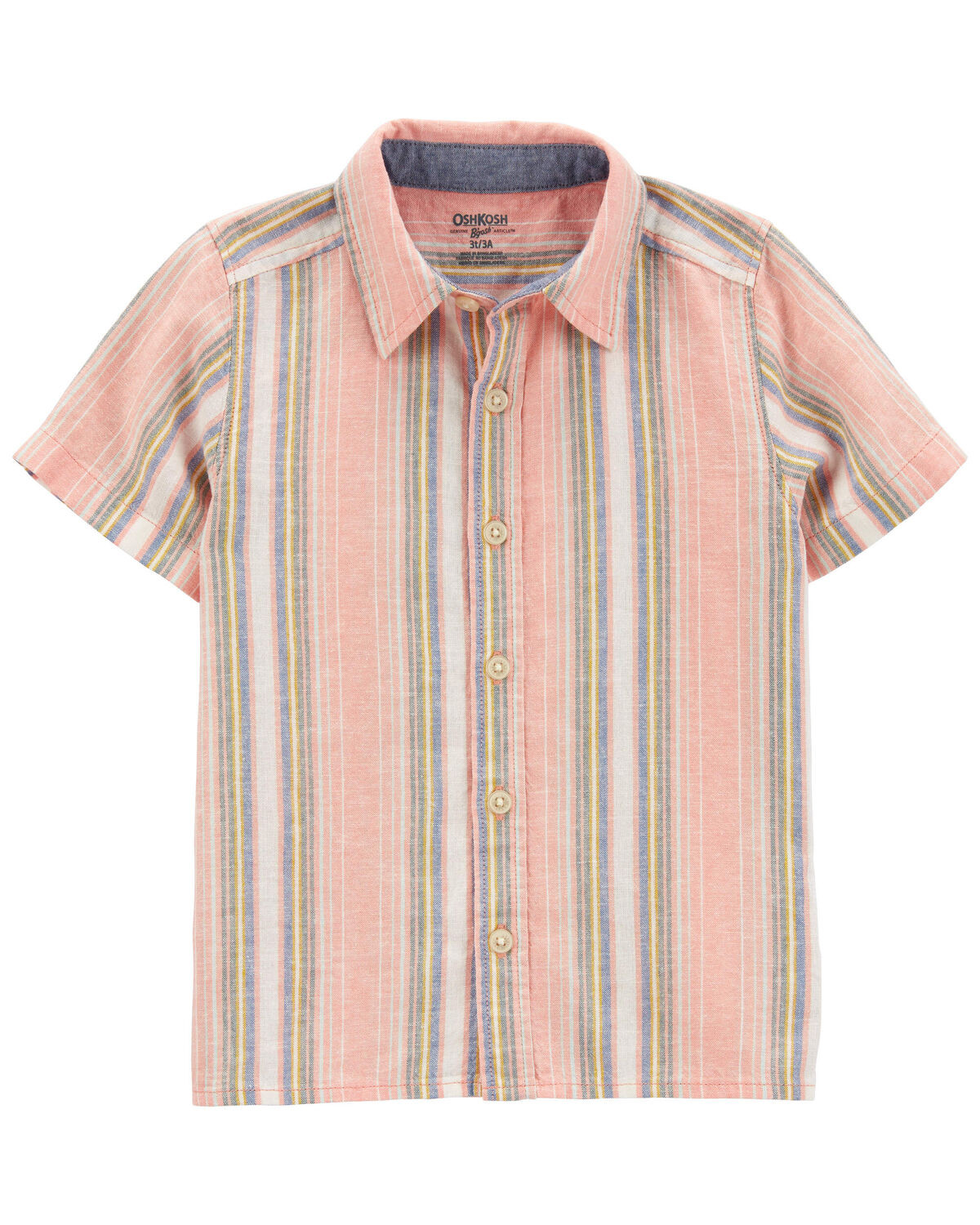 Toddler Plaid Button-Front Shirt - OshKosh | Carter's | Carter's Inc