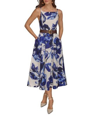 Donna Karan Sleeveless Midi Dress  | Bloomingdale's Women | Bloomingdale's (US)