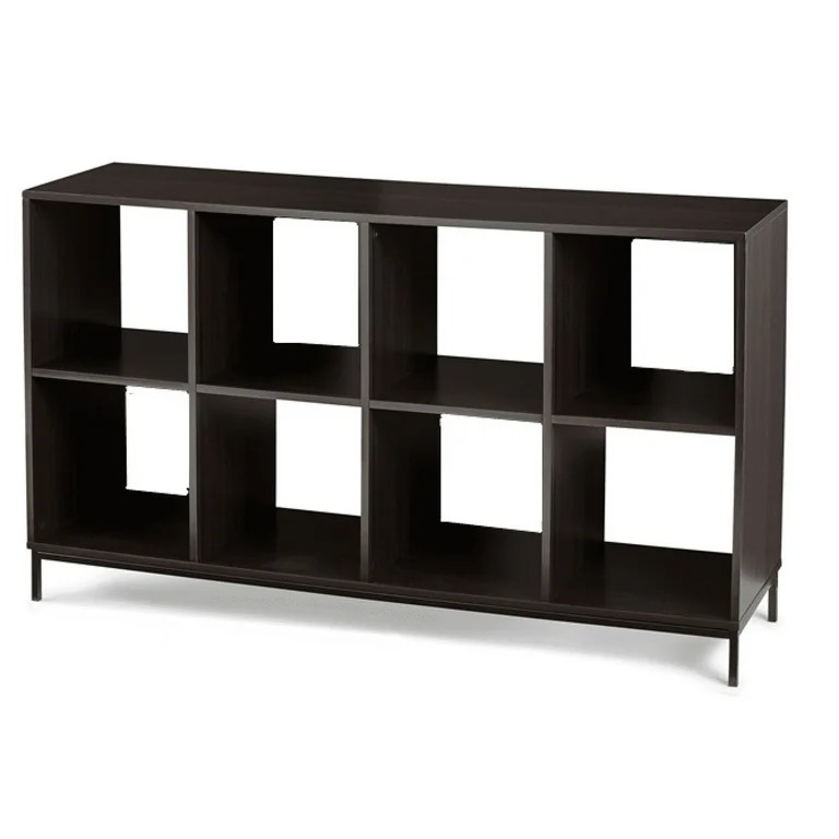 Better Homes & Gardens 8-Cube Organizer with Metal Base, Espresso | Walmart (US)