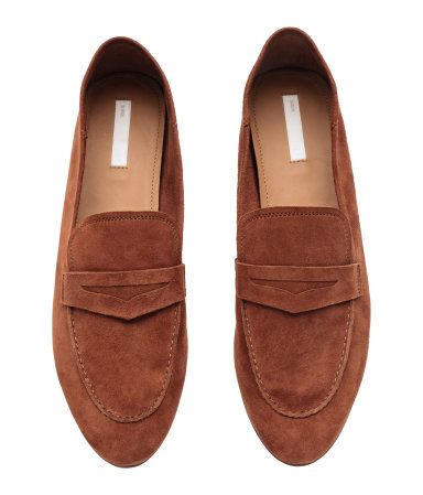 H&M Suede Loafers $49.99 | H&M (US)