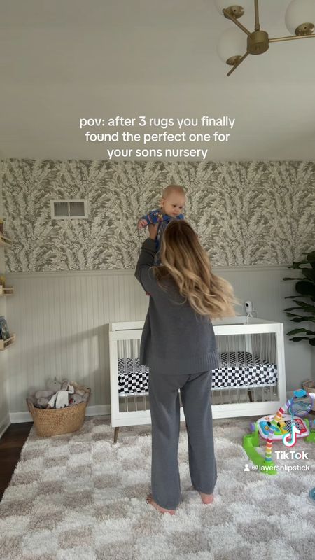 Hugo’s nursery wallpaper & rug details! 

#LTKfamily #LTKhome #LTKbaby