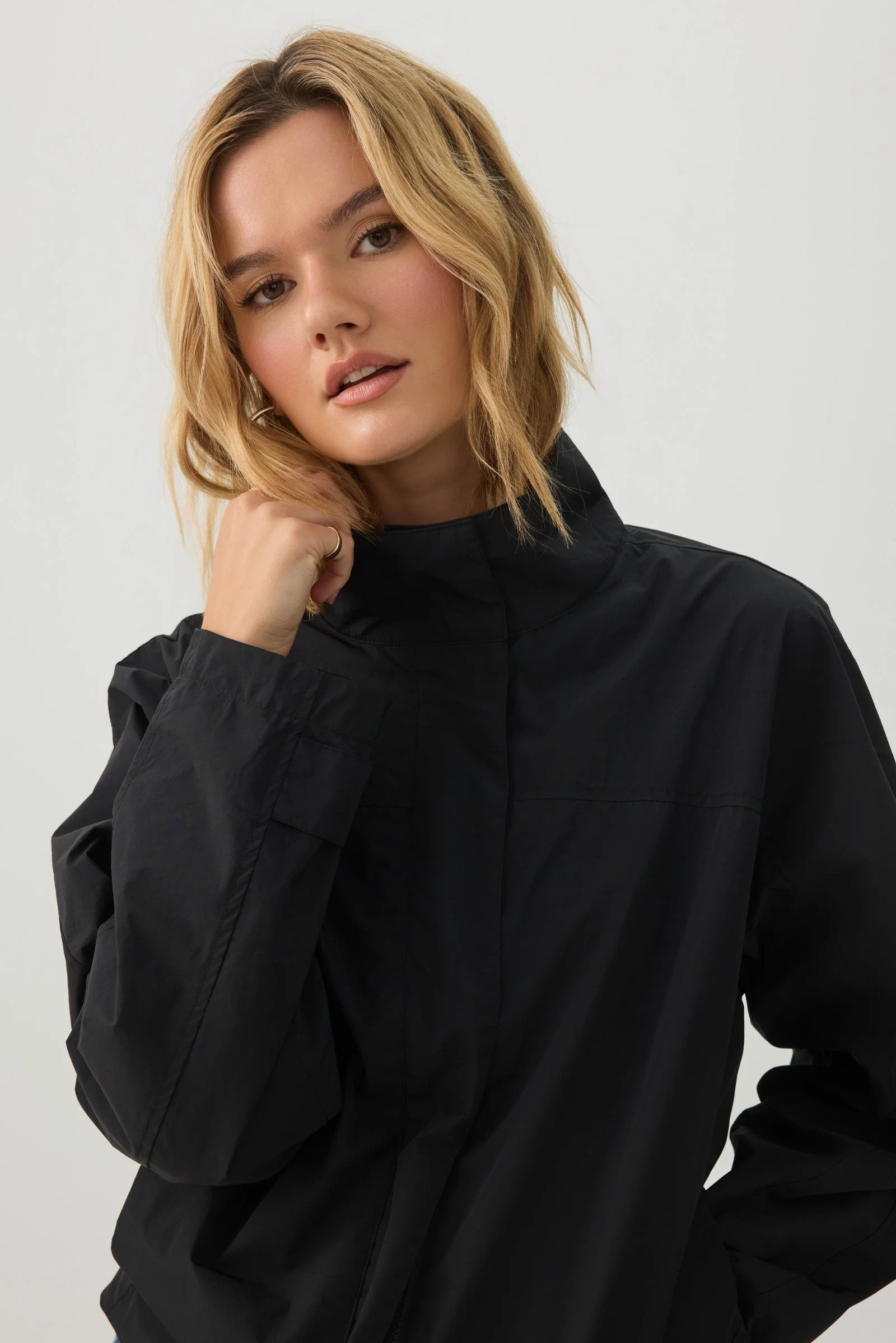 Oversized Windbreaker Jacket | Ardene | Ardene US