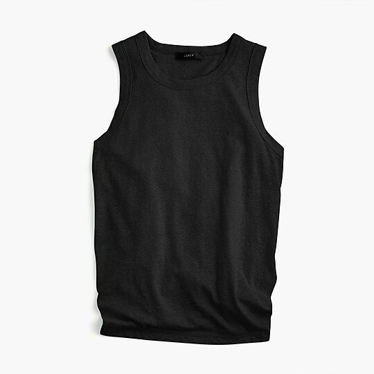 Tie-back tank top | J.Crew US