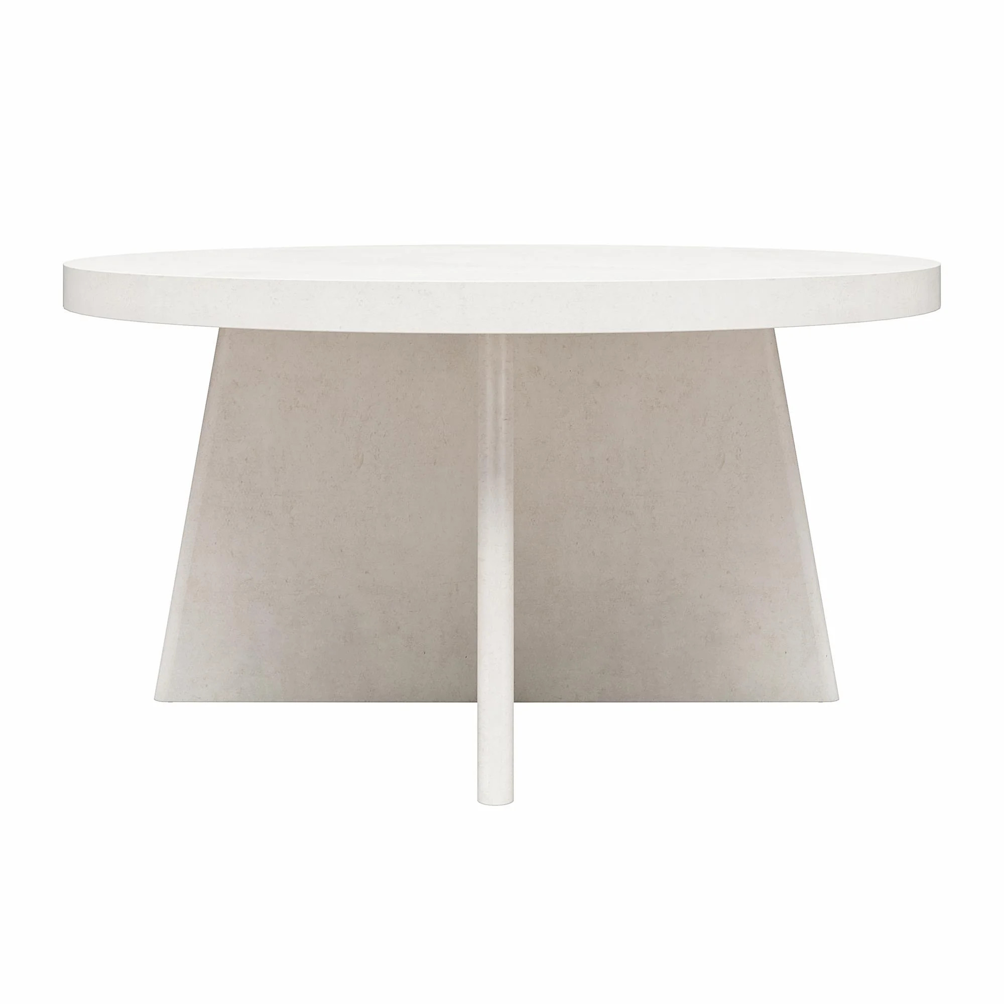 Queer Eye Liam Round Coffee Table, Plaster | Walmart (US)