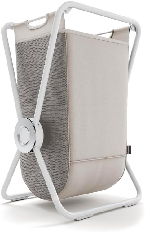 simplehuman single x-frame laundry hamper, 100% recycled polyester removable laundry baskets with... | Amazon (US)