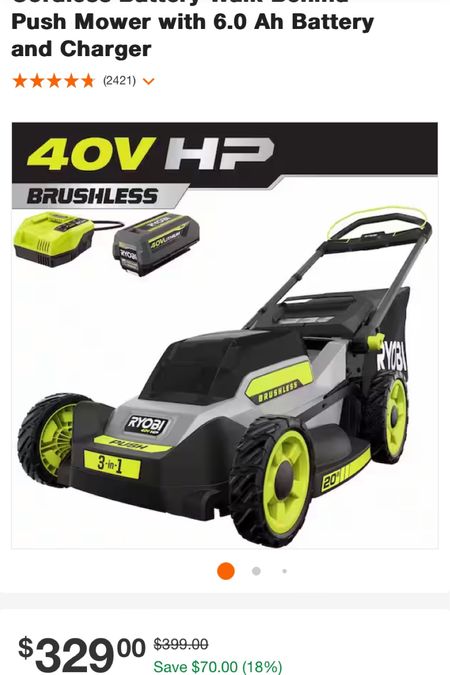 Our favorite lawnmower! So easy even Emily likes to mow now! 

#LTKGiftGuide #LTKFind #LTKSeasonal