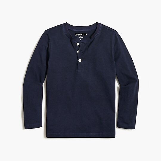 Boys' jersey henley | J.Crew Factory