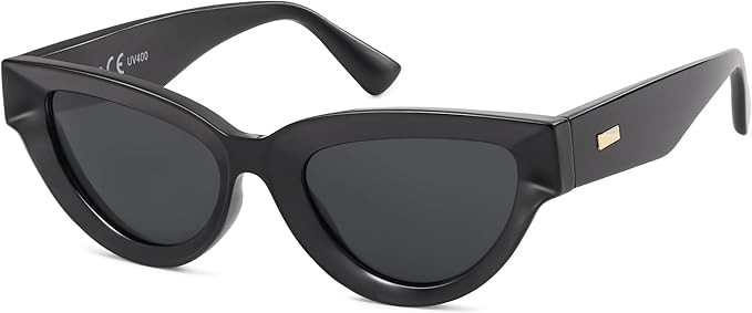 SOJOS Retro Polarized Cat Eye Sunglasses Womens Vintage Shades Trendy Stylish Sunnies SJ2331A | Amazon (US)