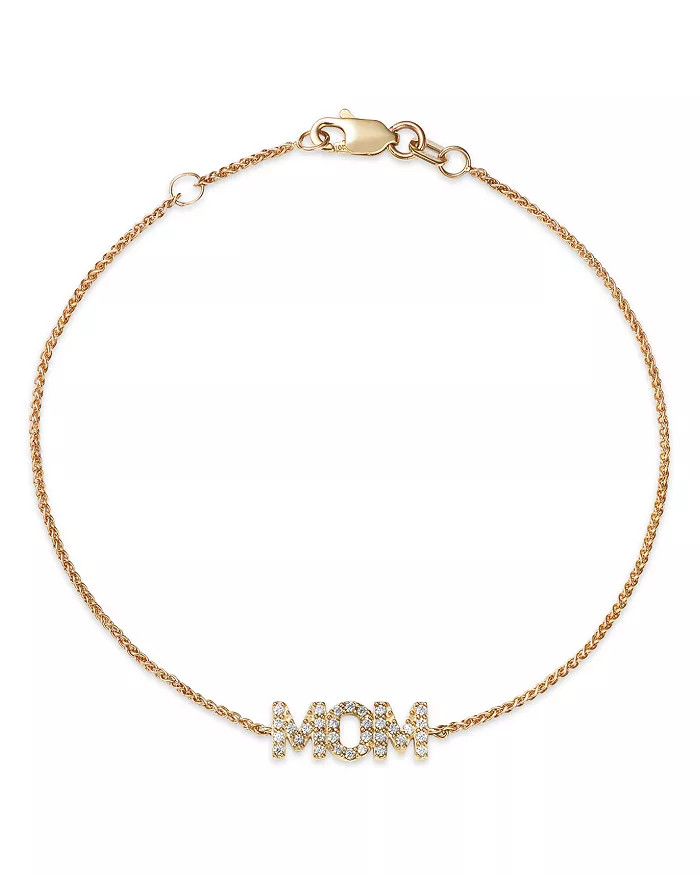 Bloomingdale's Diamond Mom Bracelet in 14K Yellow Gold, 0.15 ct. t.w. Back to results -  Jewelry ... | Bloomingdale's (US)