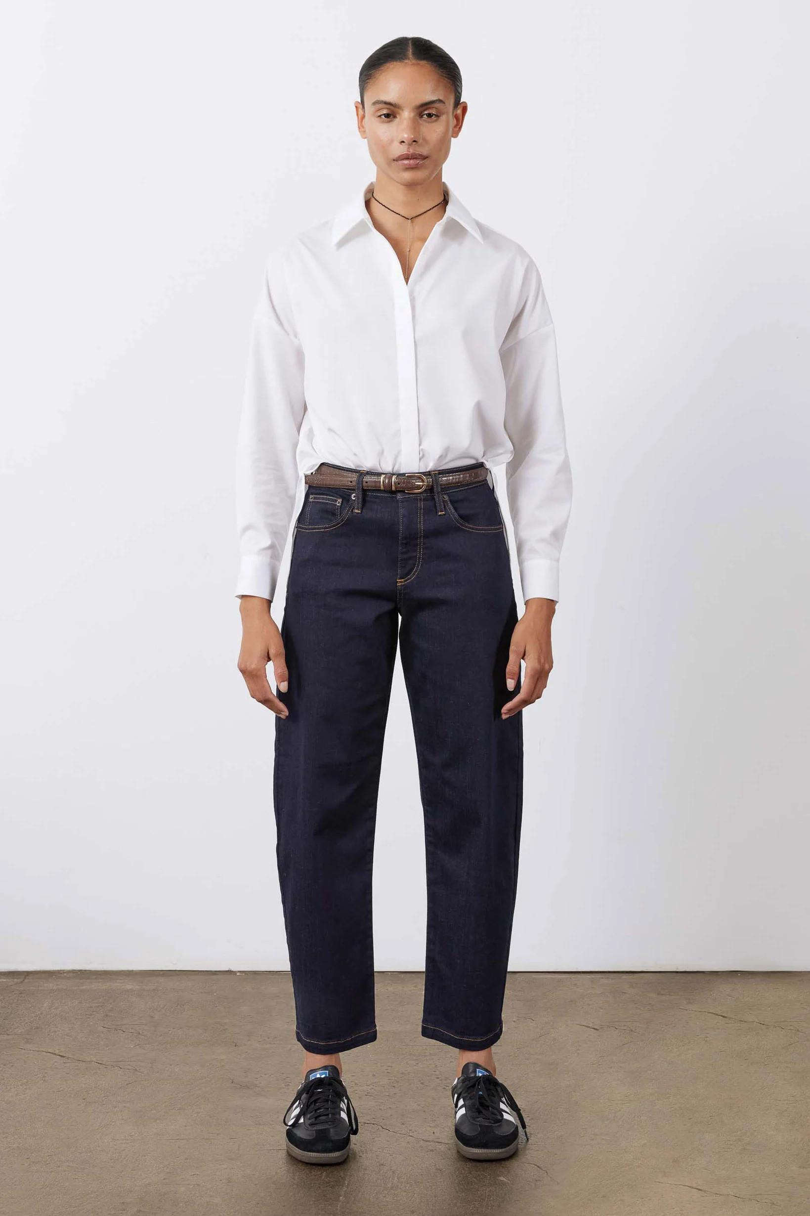 The Classic Barrel Leg Jeans | Ruti