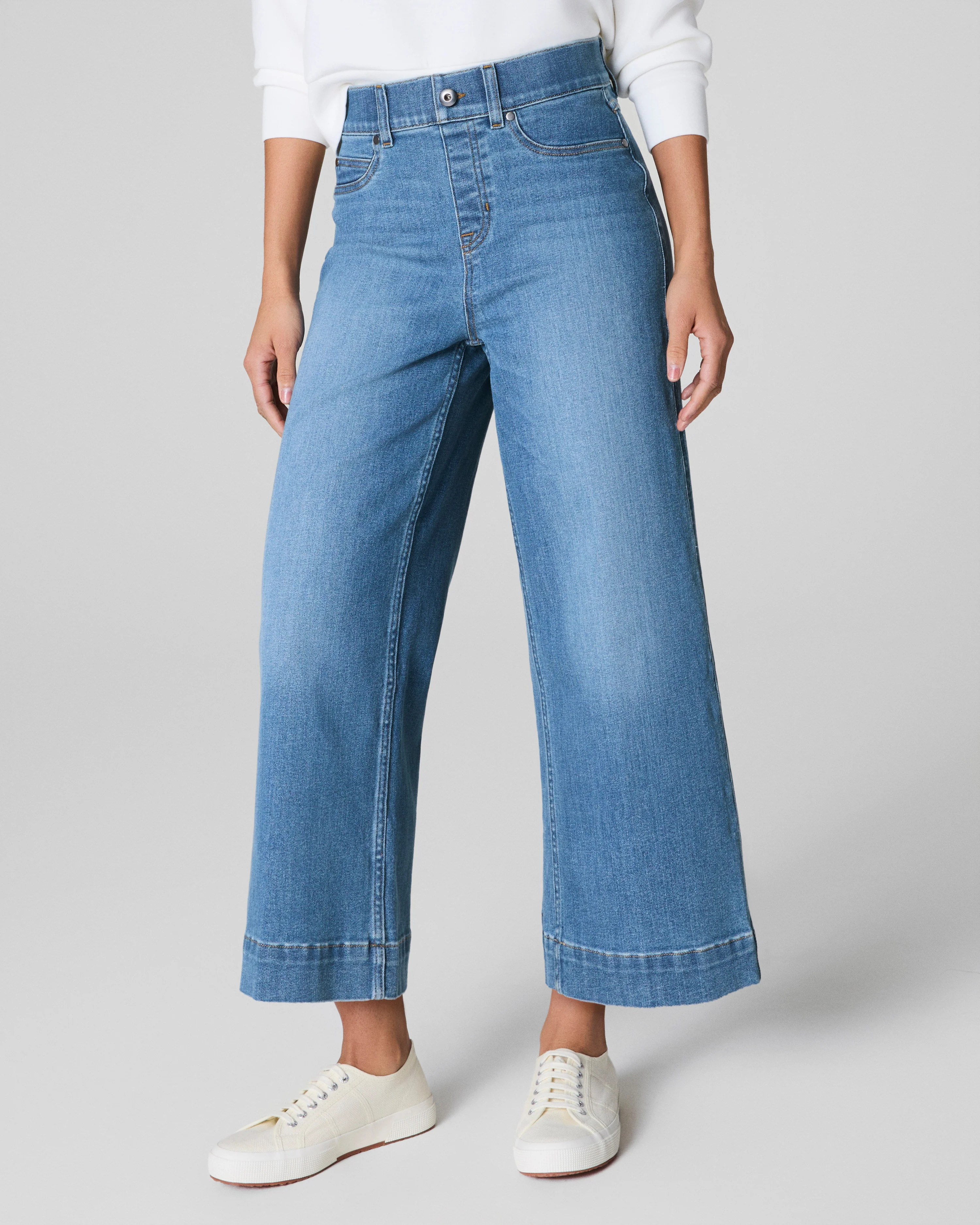 SPANXshape™ Original EveryWearCropped Wide Leg Jeans$148.00USD$79.00USD | Spanx