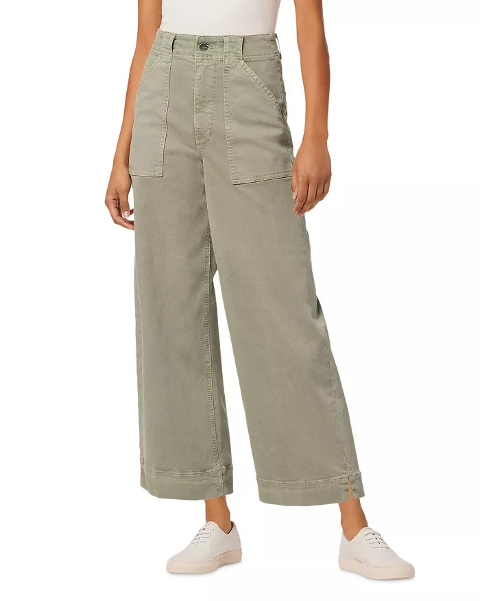 Cleo High Rise Wide Leg Pants in Uniform | Bloomingdale's (US)