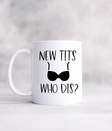 Breast Implant Gift For Women, New Tits Who Dis Coffee Mug, Breast Surgery Cancer Survivor, Funny Bo | Amazon (US)