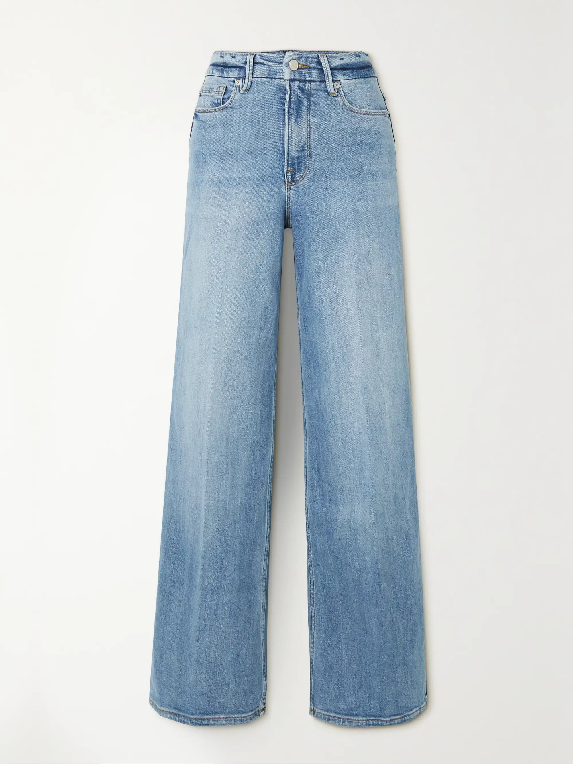 Good Skate recycled high-rise wide-leg jeans | NET-A-PORTER (US)