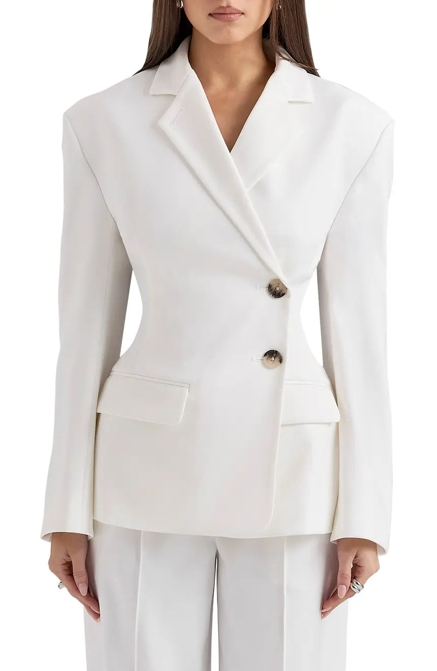 HOUSE OF CB Hudson Side Button Blazer | Nordstrom | Nordstrom