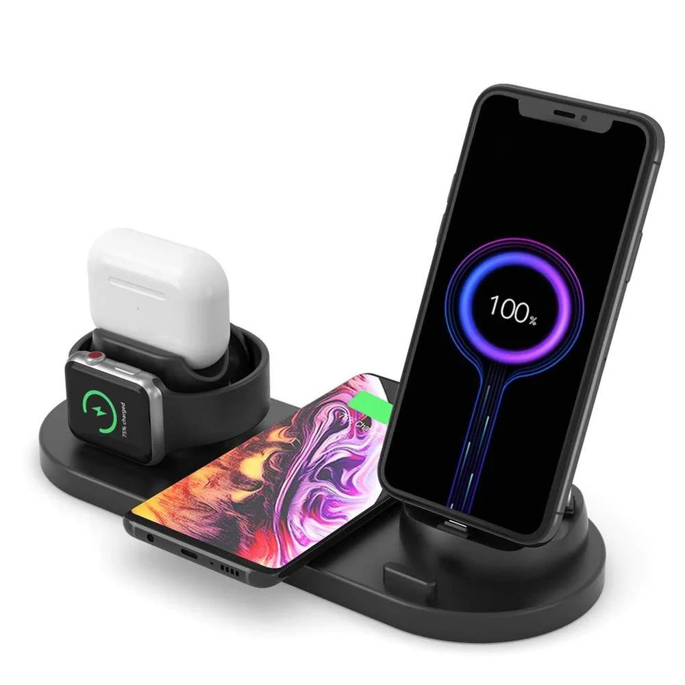 FIELUX 4 in 1 Wireless Portable Fast Charging Station | Walmart (US)