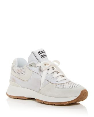 Women's Perforated Low Top Sneakers | Bloomingdale's (US)