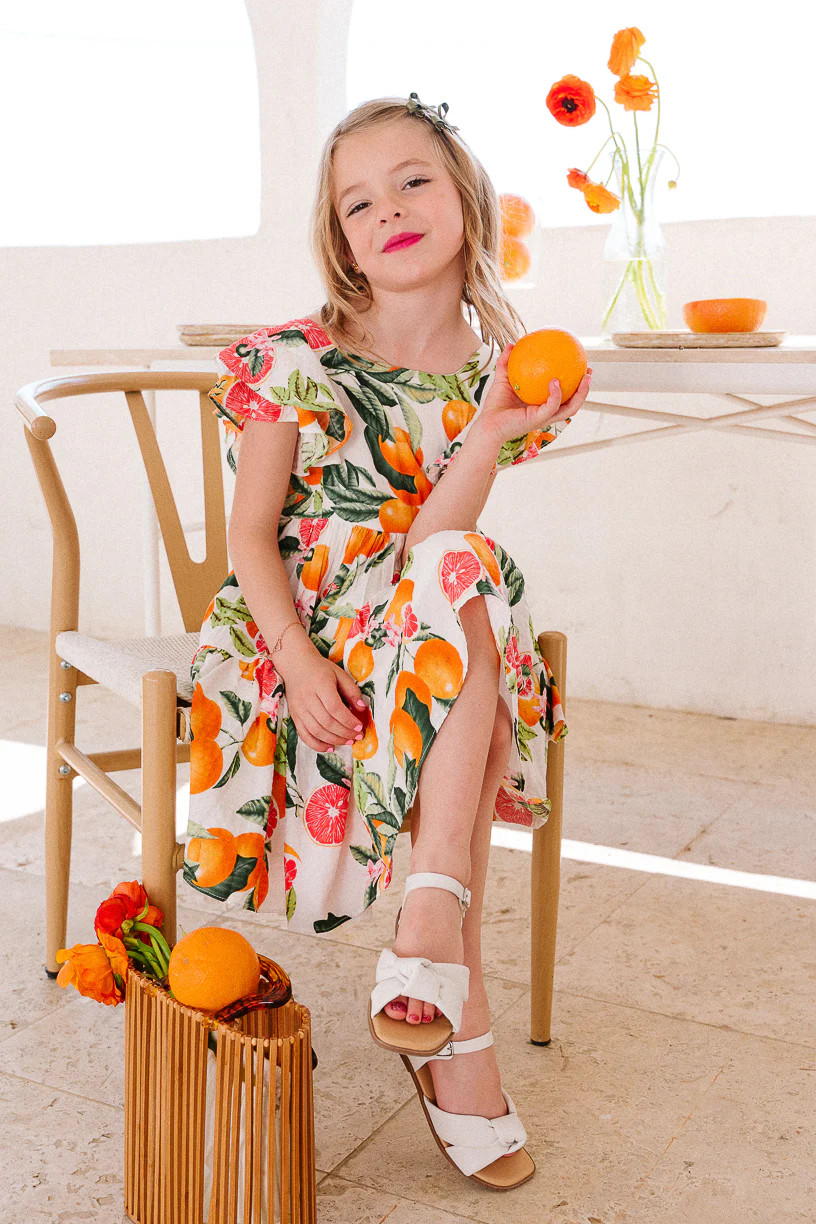 Mini Trixie Dress in Citrus | Ivy City Co