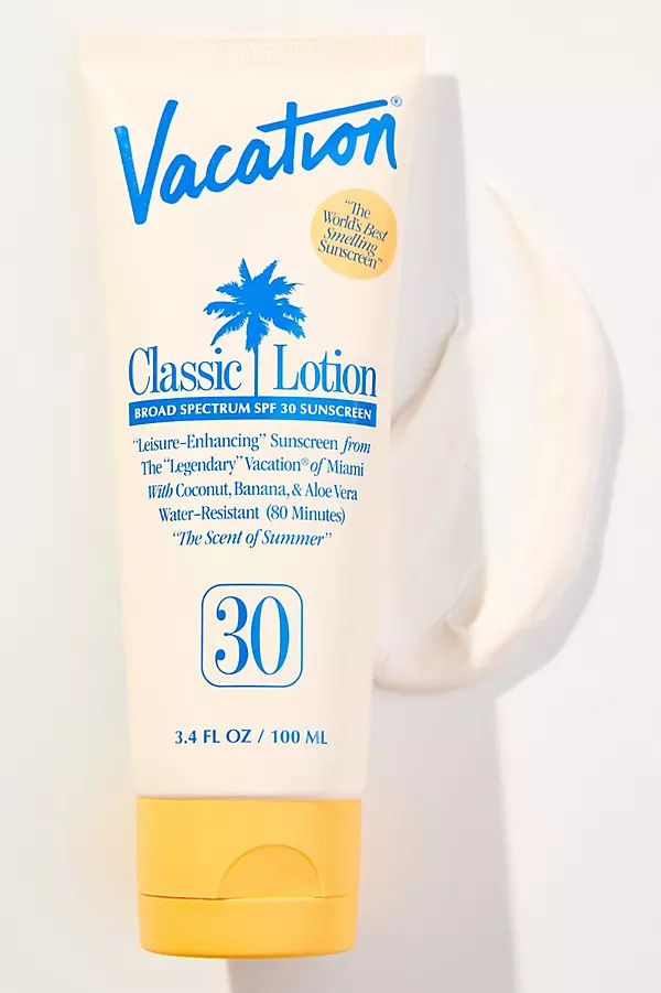 Vacation SPF 30 Classic Lotion By Vacation in White | Anthropologie (US)