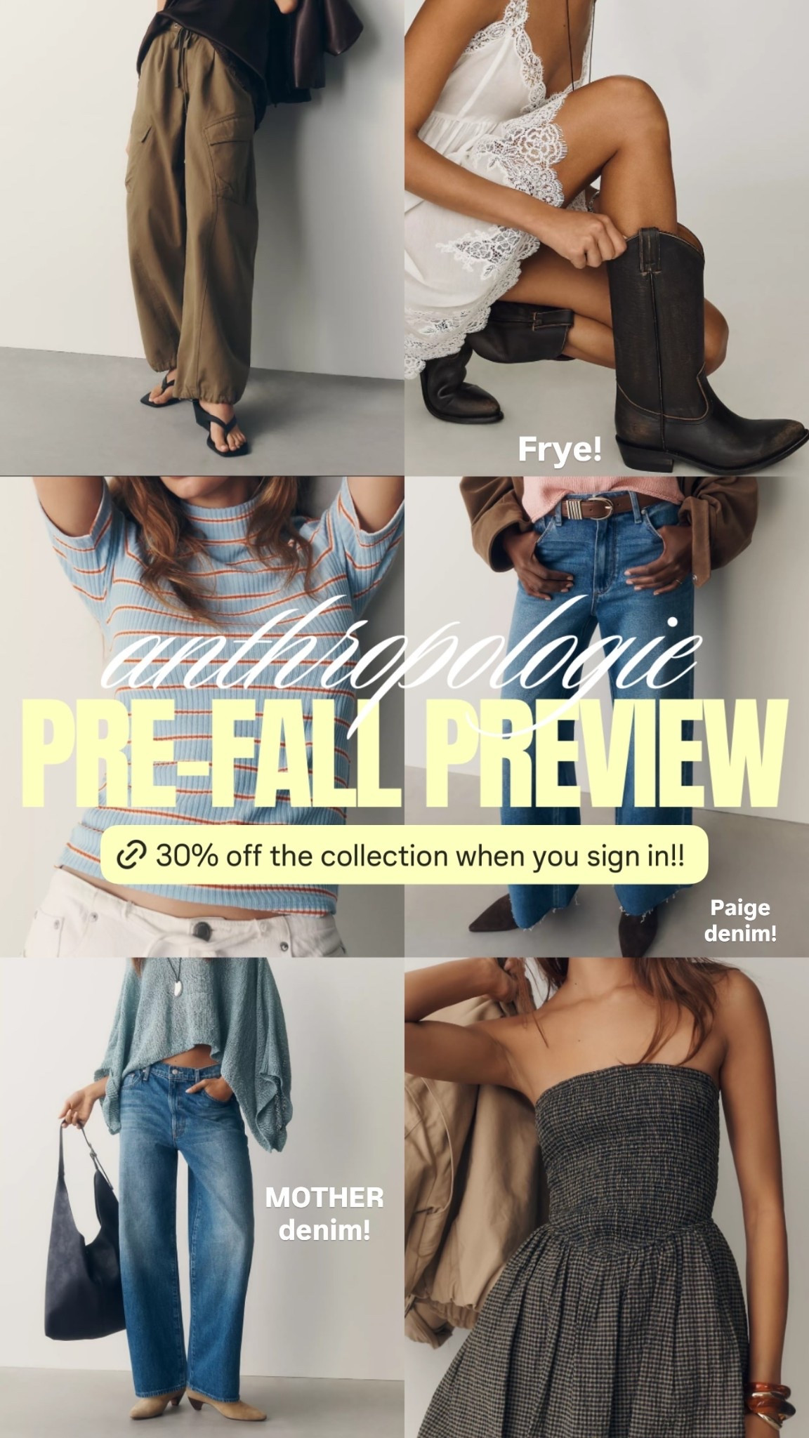 30% off Anthro fall preview for a limited time!!

#LTKSaleAlert #LTKSeasonal #LTKootd
