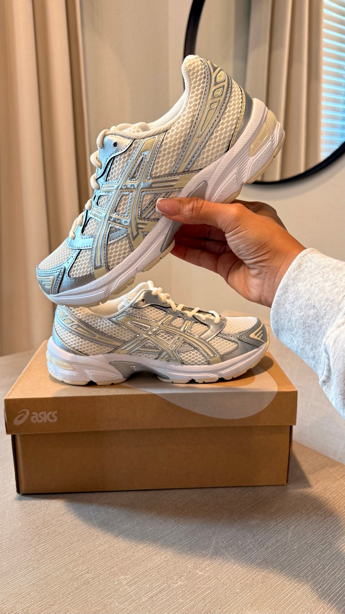 Comfortable and stylish! I have been obsessed with ASICS for the past year. Loving this neutral silver combo!

#LTKTravel #LTKStyleTip #LTKShoeCrush