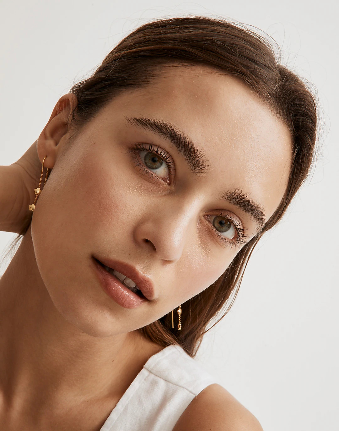 Puffy Charm Threader Earrings | Madewell