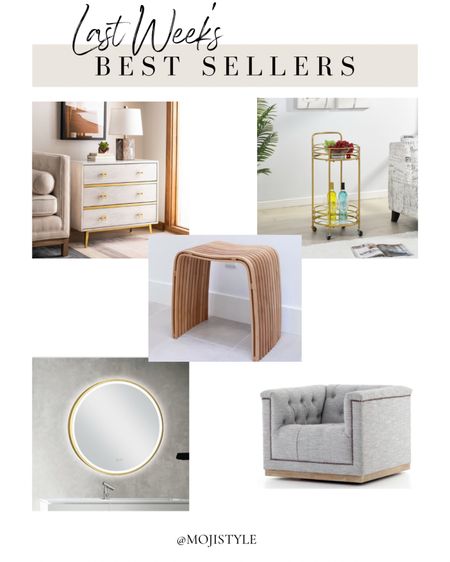 Here are all of this week’s best sellers! From furniture to bathroom finds and more. Most on sale now 

#LTKhome #LTKsalealert #LTKMostLoved
