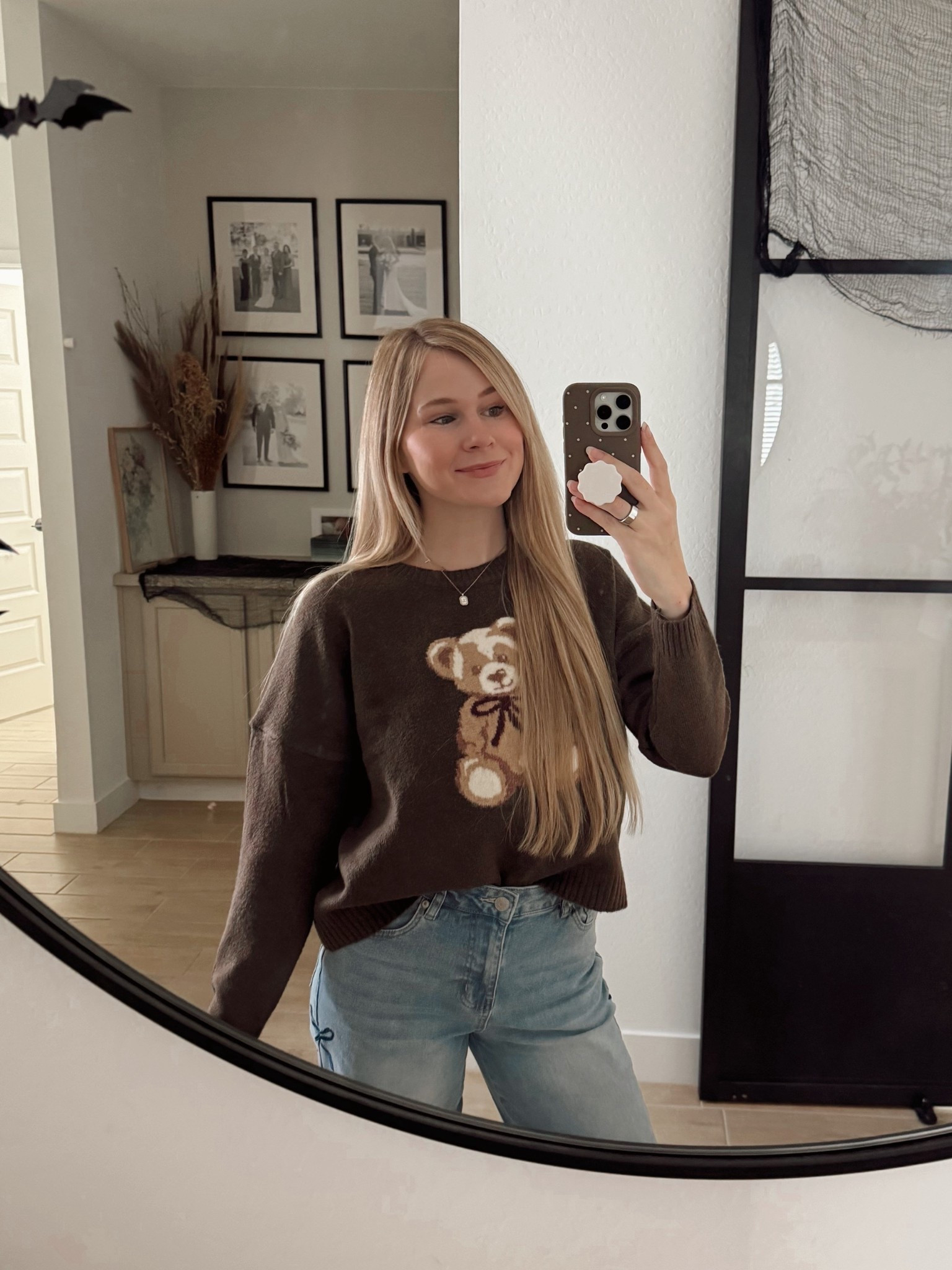 Cozy fall outfit 🧸 this is a girl’s sweater but I’m wearing an XL to fit me! I’m typically a size XS or S in women’s 

Casual fall outfit, chocolate brown, neutral outfit, girly outfit, coquette, fall fashion, affordable fashion, Walmart fashion, cozy sweater

#LTKHome #LTKPetite #LTKStyleTip