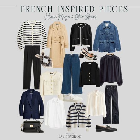 French Pieces at J. Crew, Mango, and & Other stories 

#LTKstyletip #LTKover40