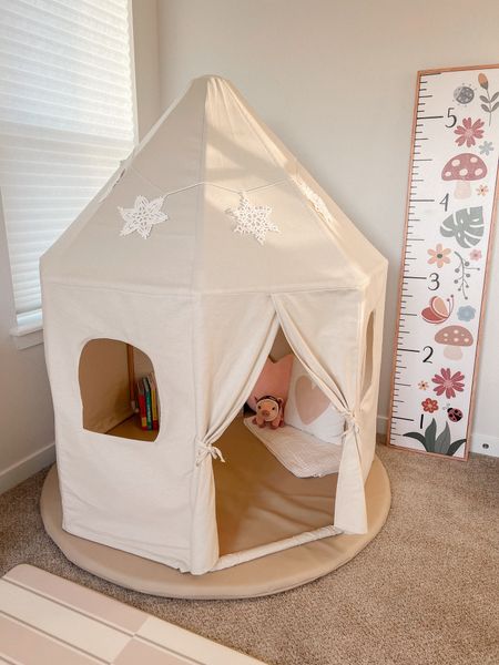 playroom tent 🤍 

gathre / toddler playroom / play tent / playroom ideas / reading tent 

#LTKbaby #LTKCyberWeek #LTKkids