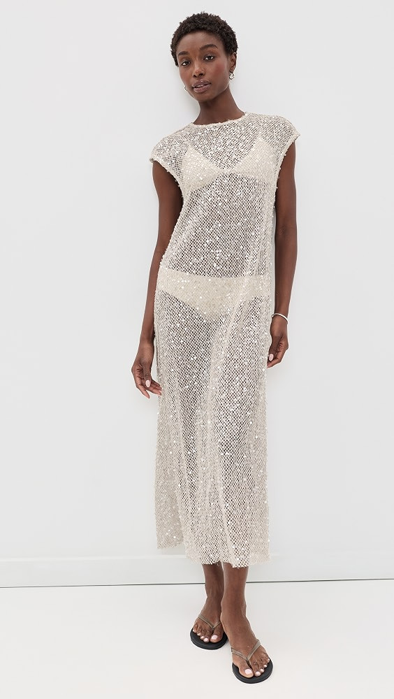 VRG GRL Sabre Sequin Midi Dress | Shopbop | Shopbop