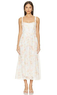 Bardot Lilah Midi Dress in Sunny Floral from Revolve.com | Revolve Clothing (Global)