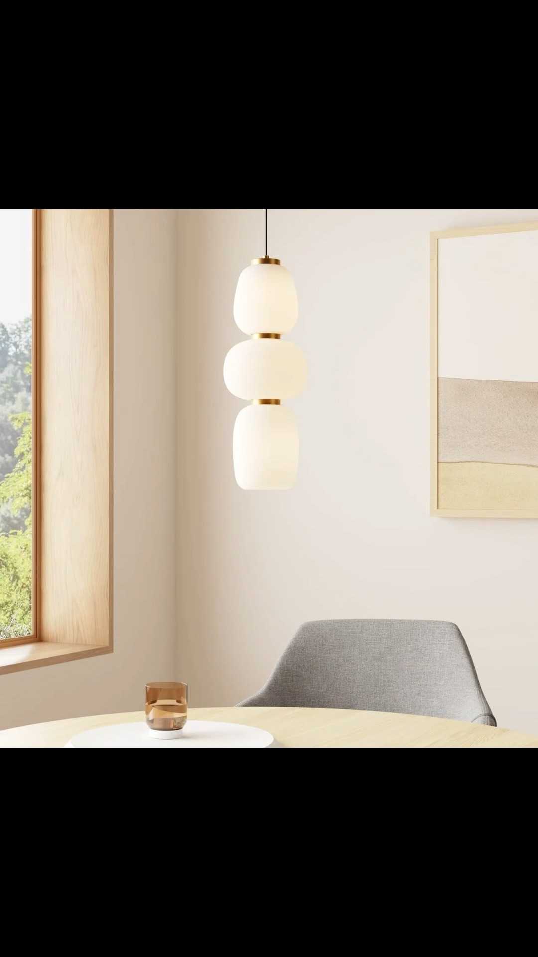 Kace 1 - Light Unique/Statement Geometric LED Pendant

#LTKActive #LTKHome #LTKU