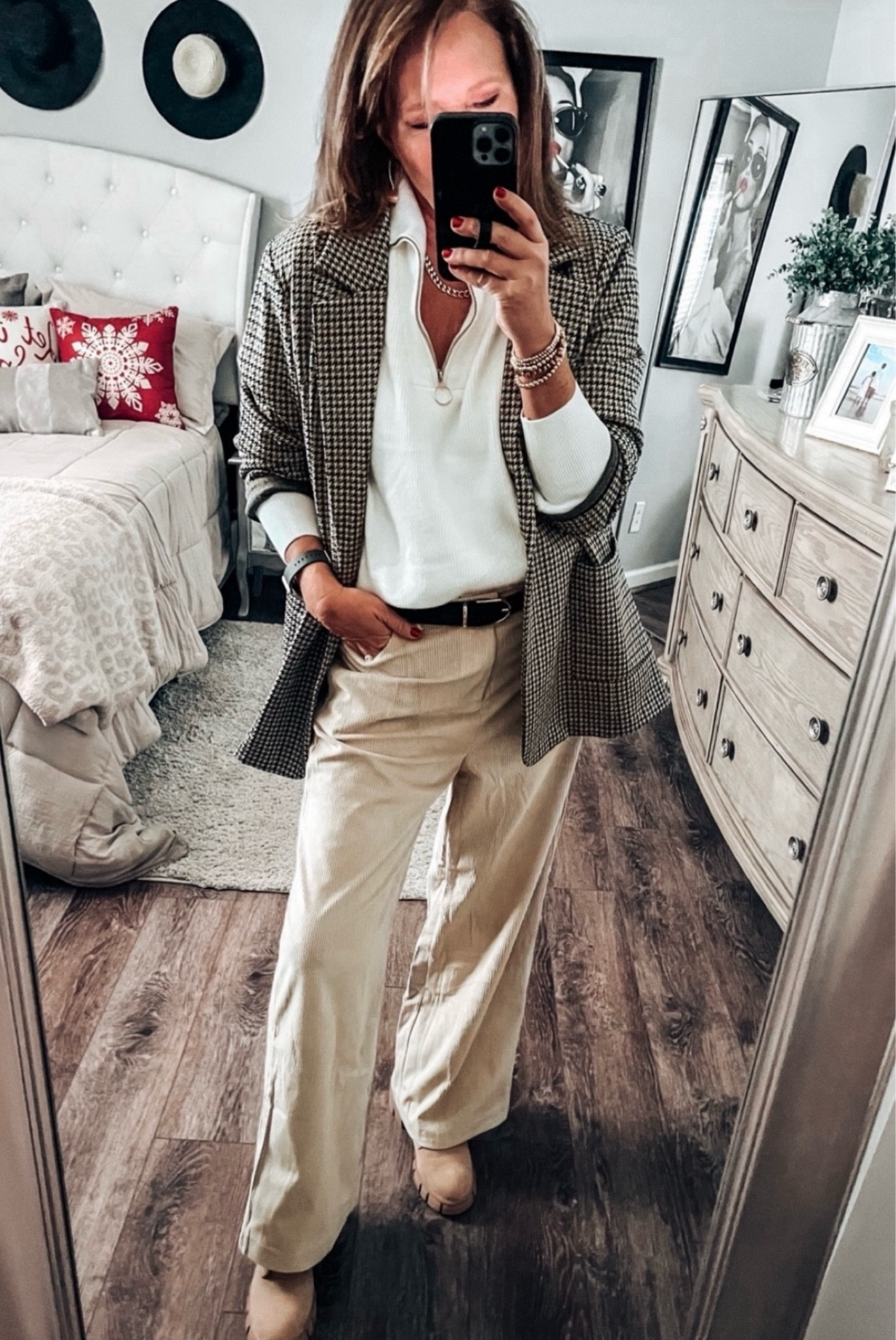Blazer 1/4 zip pullover, wide leg corduroy pants with lace up lug sole boots. All from Amazon, more colors, fits tts. 

Fall outfit, winter outfit, amazon fashion, amazon finds, pants, blazer, boots, everyday outfit, business casual, casual workwear 

#LTKsalealert #LTKfindsunder50 #LTKstyletip

#LTKxPrimeDay #LTKSaleAlert #LTKFindsUnder50