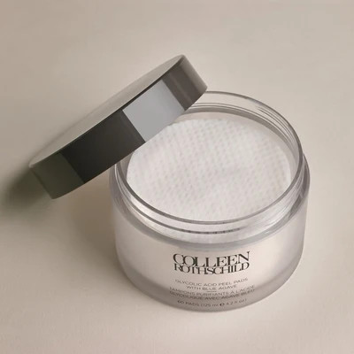 Glycolic Acid Peel Pads with Blue Agave | Colleen Rothschild Beauty