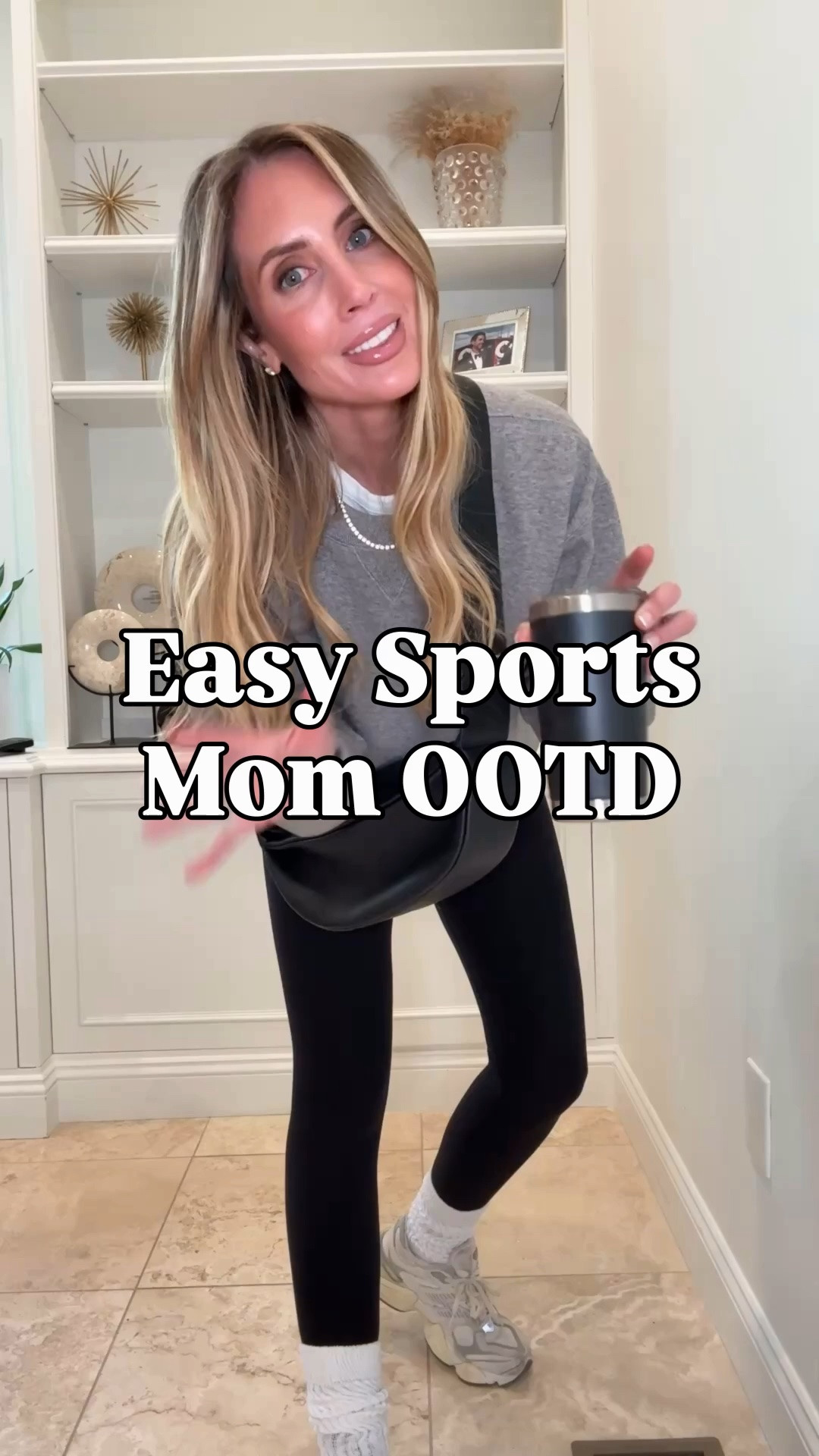 The best sports mom outfit for those nights where it’s still just a tad chilly out. Sweater: size medium (size up) Tee: size small Leggings: size 2 Sneakers: size 8.5

#LTKgrwm #LTKmomlife #LTKootd