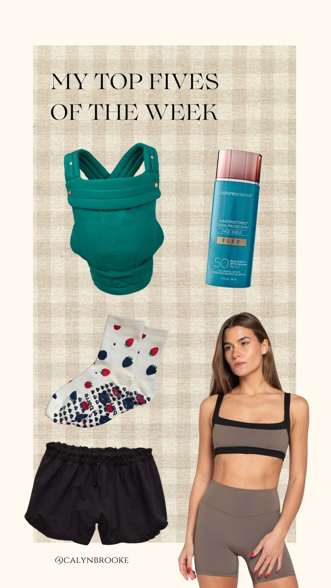 My top fives of the week! 

#LTKBeauty #LTKselfcare #LTKootd