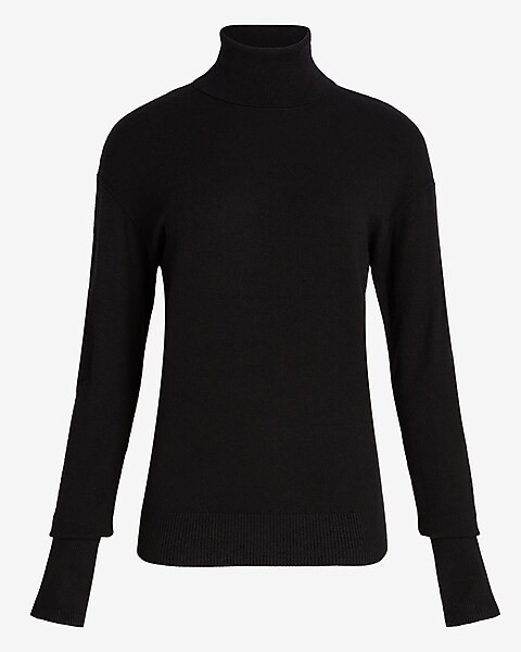 Skimming Turtleneck Sweater | Express