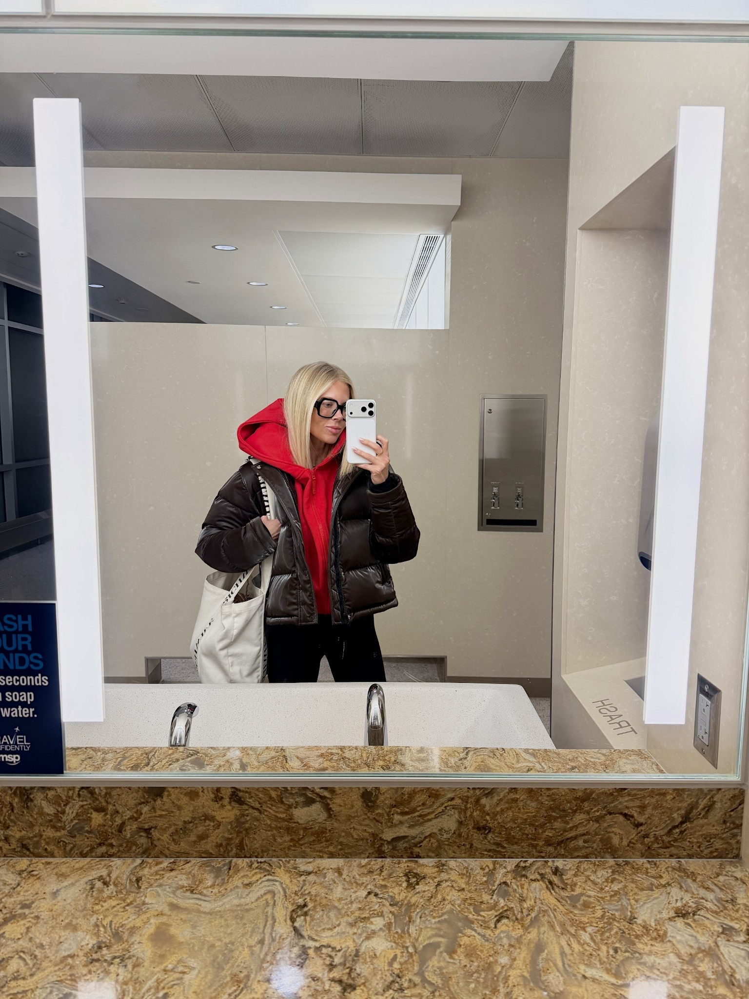 Positive affirmations daily are a great self love practice ♥️ 

Comment “shop” for outfit links. My jacket is from last year but this year is very similar with other colors & a vest too 

#LTKootd #LTKActive #LTKValentine