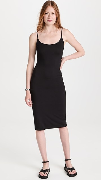 Vestido de volta de malha luxuoso | Shopbop