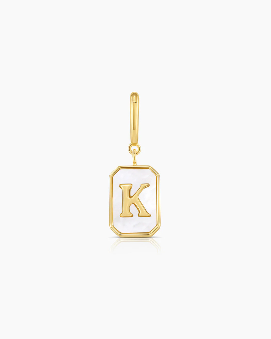 Vintage Alphabet Parker Charm in K k Gold, Women's by gorjana | Gorjana