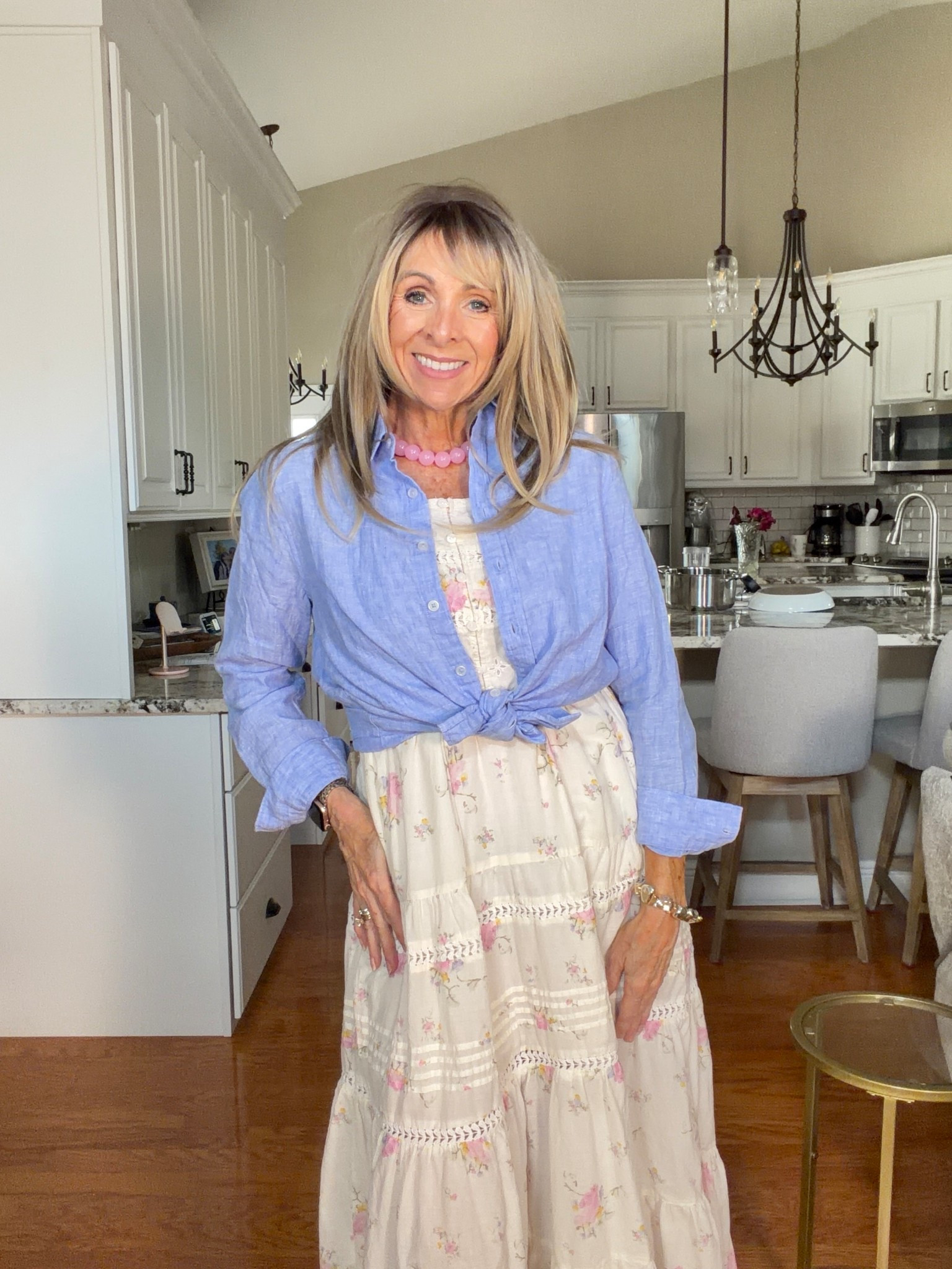You don’t need more clothes just more ideas! This will work with any dress and button up. 

#LTKOver40 #LTKootd #LTKSaleAlert