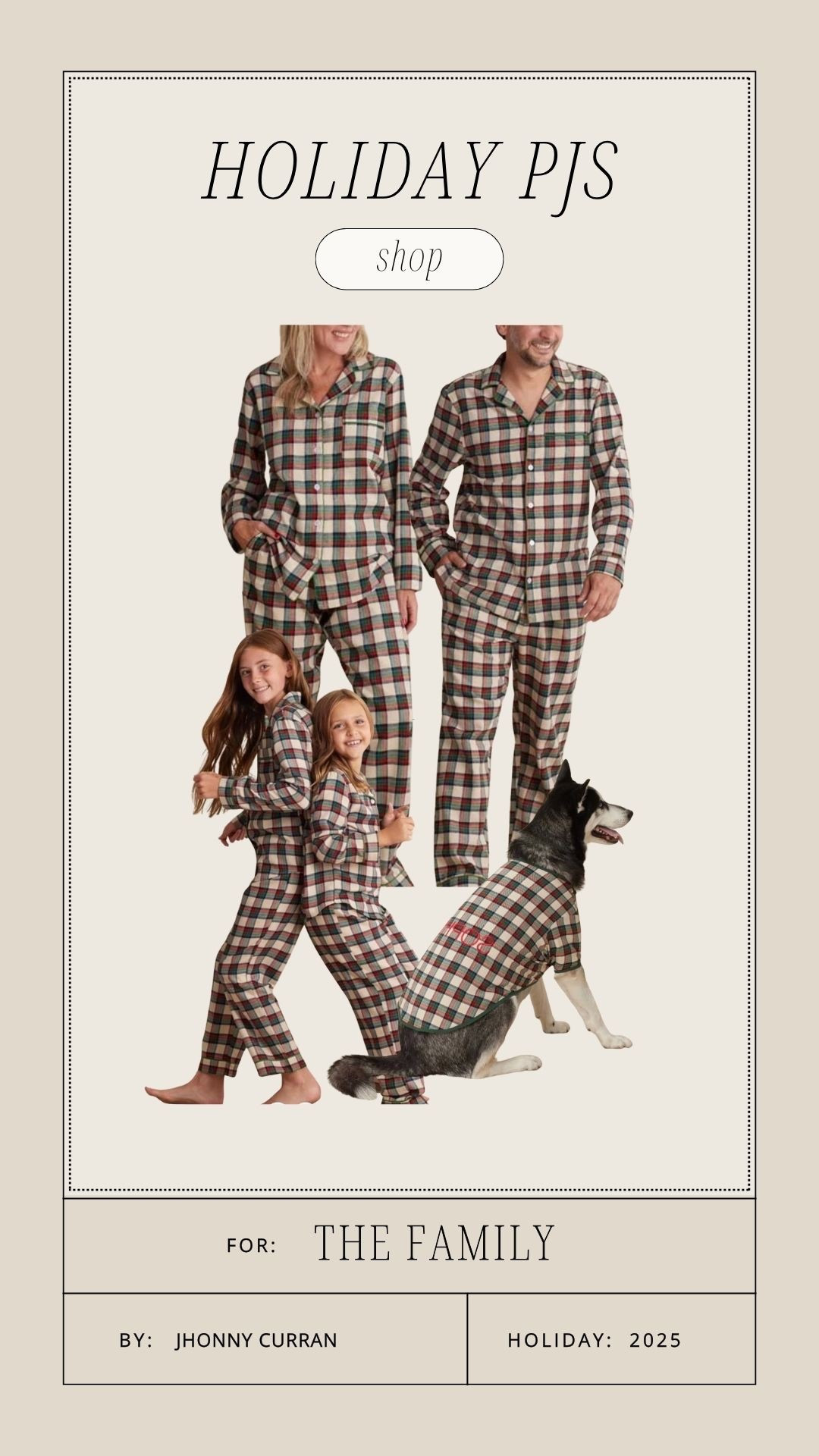 Matching holiday pjs for the fam! 🤎

#LTKKids #LTKHoliday #LTKSeasonal