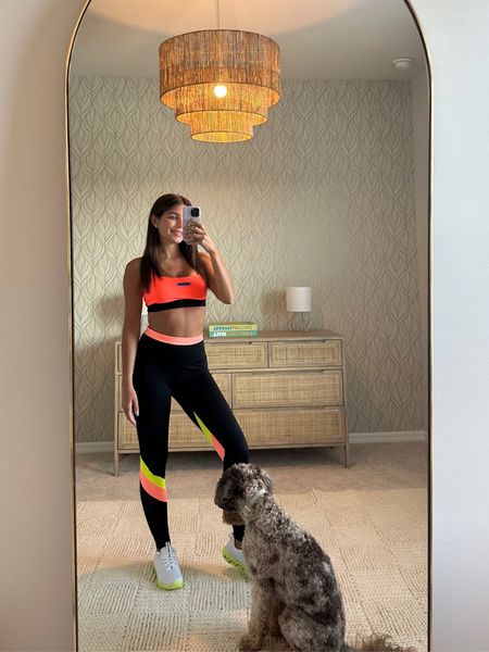 Walmart workout outfit!! Love the neon 🧡

#LTKstyletip #LTKtravel #LTKunder50