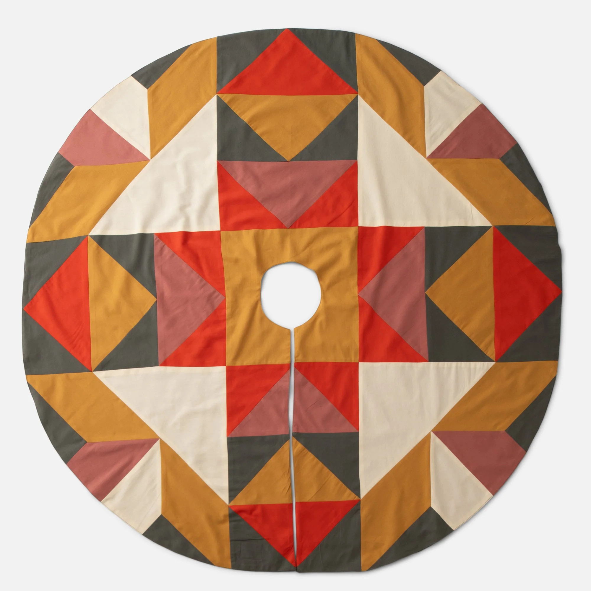 Schoolhouse x Rachel Murray Triangle Flower Tree Skirt | Schoolhouse
