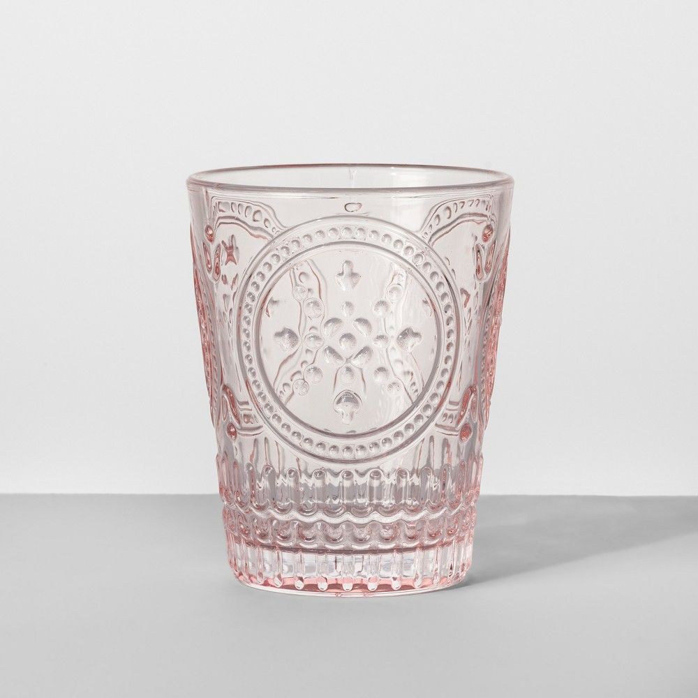 9.1oz Glass Tumbler Pink - Opalhouse | Target